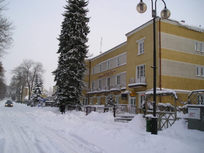 Pensjonat Sanato zimą 
