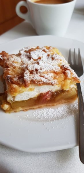 Ciasto z rabarbarem 